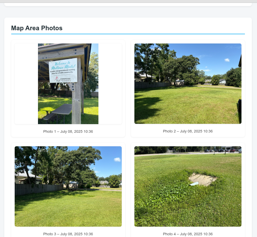 Photo Documentation Screen