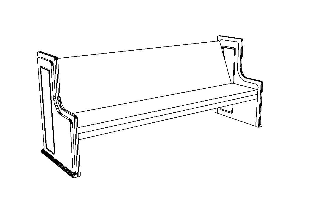Patent Figure 1: Standard Pew Mode