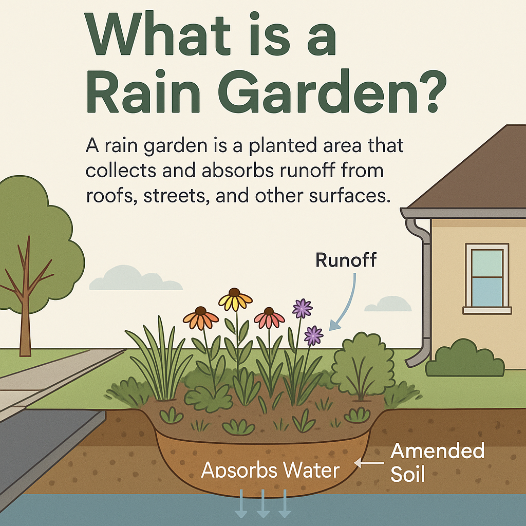 From Bare Ground to Rain Garden